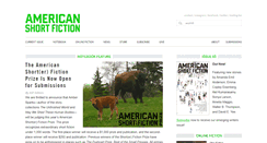 Desktop Screenshot of americanshortfiction.org