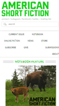 Mobile Screenshot of americanshortfiction.org
